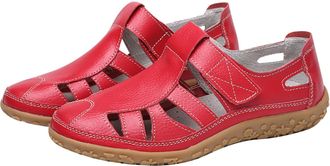 Generic Closed Toe Sandals for Women Fisherman Sandals for Women Ladies Outdoor Walking Shoes Casual Hollow Out Summer Shoes Fashion Sport and Outdoor Holiday