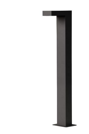 Lucide L&aacute;mpara baliza de aluminio con 1 led integrado, antracita