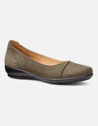 Hotter Womens Robyn II Womens Wide Fit Pumps - Tan - Size: 7.5