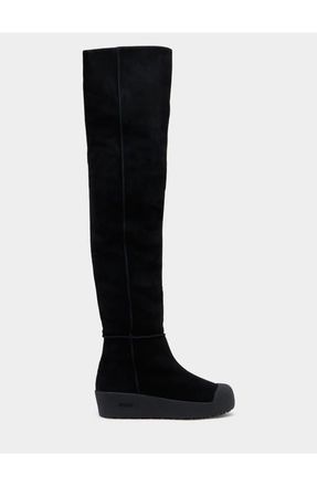 Bally Curling Over-the-knee Boot in Black at Nordstrom, Size 42