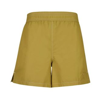 Ami Beachwear, male, Yellow, M, Yellow Technical Beach Shorts