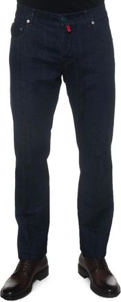 Kiton Slim-Fit Denim Jeans - Heren - Slim Fit Jeans - Blauw - W40 - Denim - Jeans