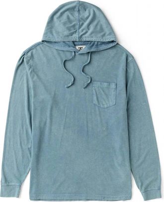 Vissla Mens Solid Sets Knit Pullover In Blue Haze
