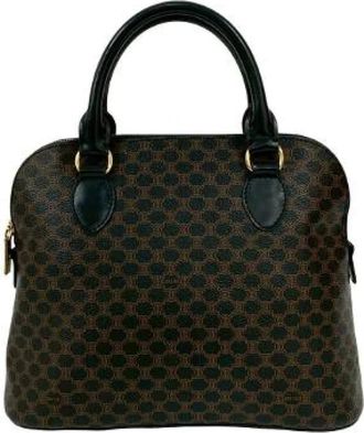 Celine Pre-owned Leren Handtas - Dames - Vintage Handtas - Zwart - ONE Size - Leer - Vintage