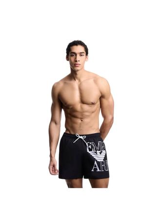 Emporio Armani herenbadpak met adelaarsmotief