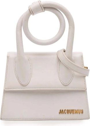 Jacquemus Borsa a tracolla Le Chiquito Noeud 2021-2025 - Bianco
