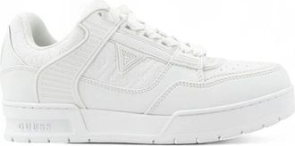 Guess Clelia Debossed 4G Sneaker - Dames - Sneakers - Wit - 38 EU - Schoenen