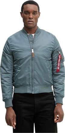 Alpha Industries Ma-1 VF Vintage Fit 59 - Heren - Bomber jackets - Blauw - S - Leer - Jassen
