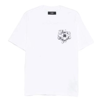 Amiri T-Shirts, male, White, Size: XL MA Core Logo T-shirt