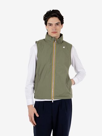 K-Way Valen Stretch nylon jersey green lichen