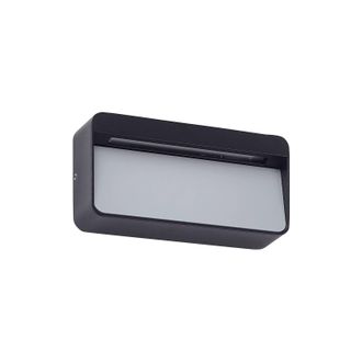 Lucande Lucande - L&aacute;mpara De Pared Led Exterior tiburia En Negro Aluminio