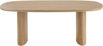 Moloo Mesa de comedor para 6/8 personas 210 cm fresno natural