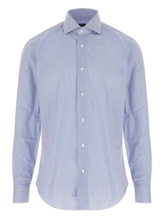 Barba striped shirt - 02|Blu