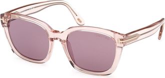 Tom Ford FT1216 HAYLAY 72Y Womens Sunglasses Pink Size 53