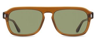 Calvin Klein CK24504S 200 Mens Sunglasses Brown Size 56