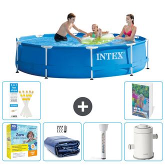 Intex Piscina Con Estructura Redonda - 305x76 Cm - 7-piezas S10