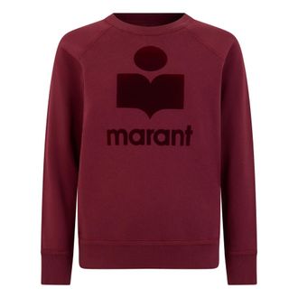 Isabel Marant Dames, Sweatshirts & Hoodies, Rood, Maat: 2XS Katoen