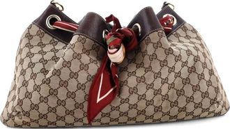 Gucci Positano GG Canvas Large tote bag - Bruin