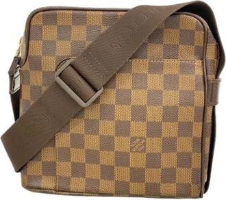 Louis Vuitton Pre-owned Cross Body Bags, male, Brown, Size: ONE SIZE Pre-owned Olaf PM Shoulder Bag