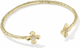 Kendra Scott Womens Leanne Cuff Bracelet In Gold Natural Mother Of Pearl