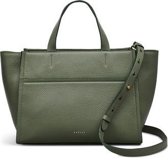 Radley London Medium Oak Street Leather Tote in Dark Olive at Nordstrom Rack
