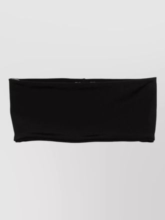 Rick Owens cropped strapless top elasticated band