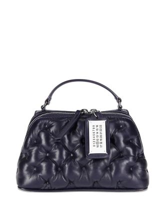 Maison Margiela Glam Slam quilted leather tote bag - women - Ovine Leather (top grain)/Polyester - One Size - Blue
