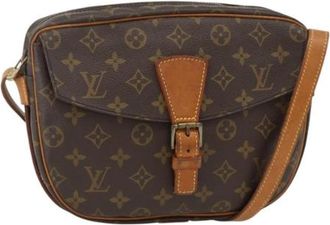 Louis Vuitton Pre-owned Shoulder Bag - Dames - Vintage Schoudertas - Bruin - ONE Size - Leer - Vintage