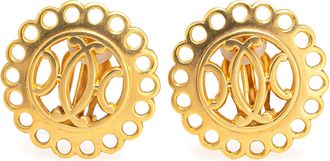 Herm&egrave;s Bloemvormige Uitsnijdingen Oorbellen