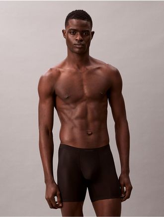 Calvin Klein Mens Invisibles Boxer Brief - Black - XL
