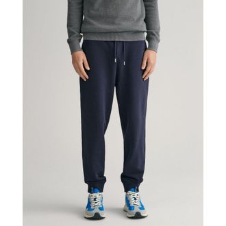 GANT Mens Shield Sweatpants - Blue material_cotton - Size X-Large