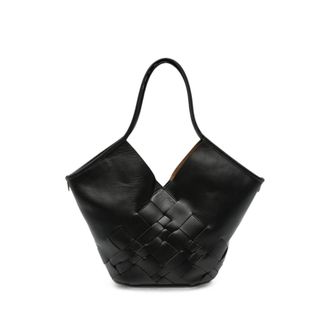 Hereu Coloma Leather Shoulder Bag