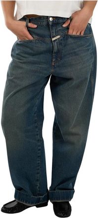 Closed Deni-X Jeans - Dames - Loose Fit Jeans - Blauw - W29 - Katoen - Jeans