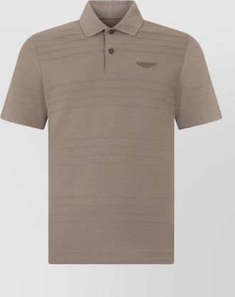 HUGO BOSS short sleeve cotton polo shirt straight fit
