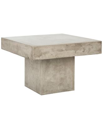 Safavieh Tallen Indoor/Outdoor Modern Concrete 15.75In Coffee Table