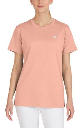 Dalix Womens Bow Jersey Tee in Terracotta at Nordstrom, Size Xx-Large