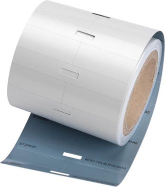 SIEMENS Labeling Strips Siemens 6es7193-6lr10-0aa0 Sin Herramienta 500 Uds