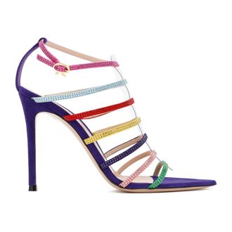 Gianvito Rossi Womens Heeled Sandals - Purple - Size EU 38