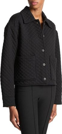 Vince Quilted Collared Jacket