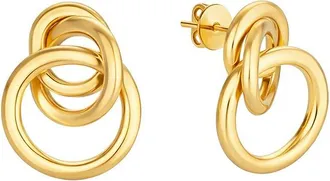 Gabi Rielle Femme Felling 14K Plated Dangle Earrings