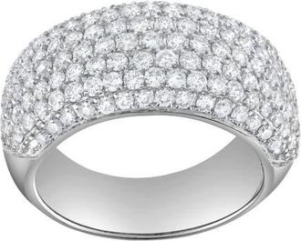 LuvMyJewelry Majest&eacute; 14K Gold Diamond Ring - 1.80 ct in 14K White Gold at Nordstrom, Size 6