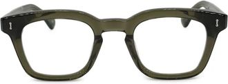 Peter and May Occhiali squadrati - Verde