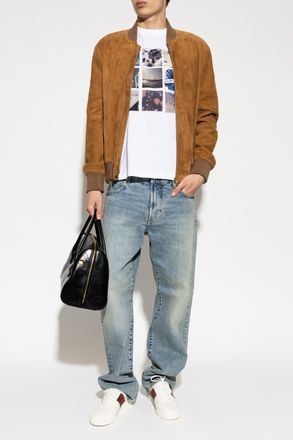 Paul Smith T-shirt With Colorful Print, Mens, White