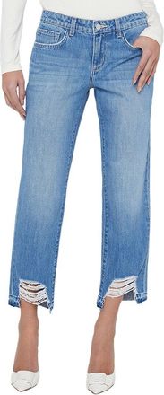 L'agence Blaine Low-Rise Crop Stovepipe Parker Straight Leg Jean