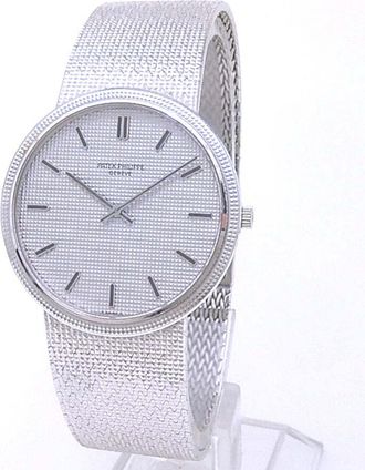 Patek Philippe Pre-owned Patek Philippe Calatrava Hand Wind Silver Dial Mens Watch 3611/1