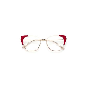 Kaleos Steele Geometric Frame Sunglasses with Transparent