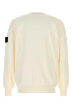Stone Island L1s155100053s00b2 V0093 Ivory Capo: Cotone Maglieria Sweater