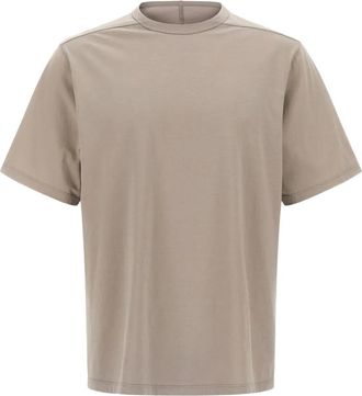 Rick Owens T-shirt girocollo Brad - Toni neutri