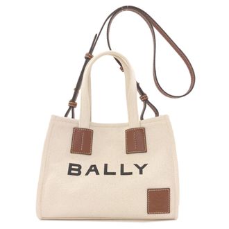 Bally Canvas Handbag (Pre-Owned)