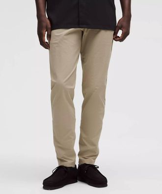 lululemon Abc Slim Fit Trouser In Sheer Oak Black Sheer Oak
